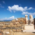 Ruins of Cleopatra House in Delos