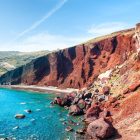 Red Beach in Santorini