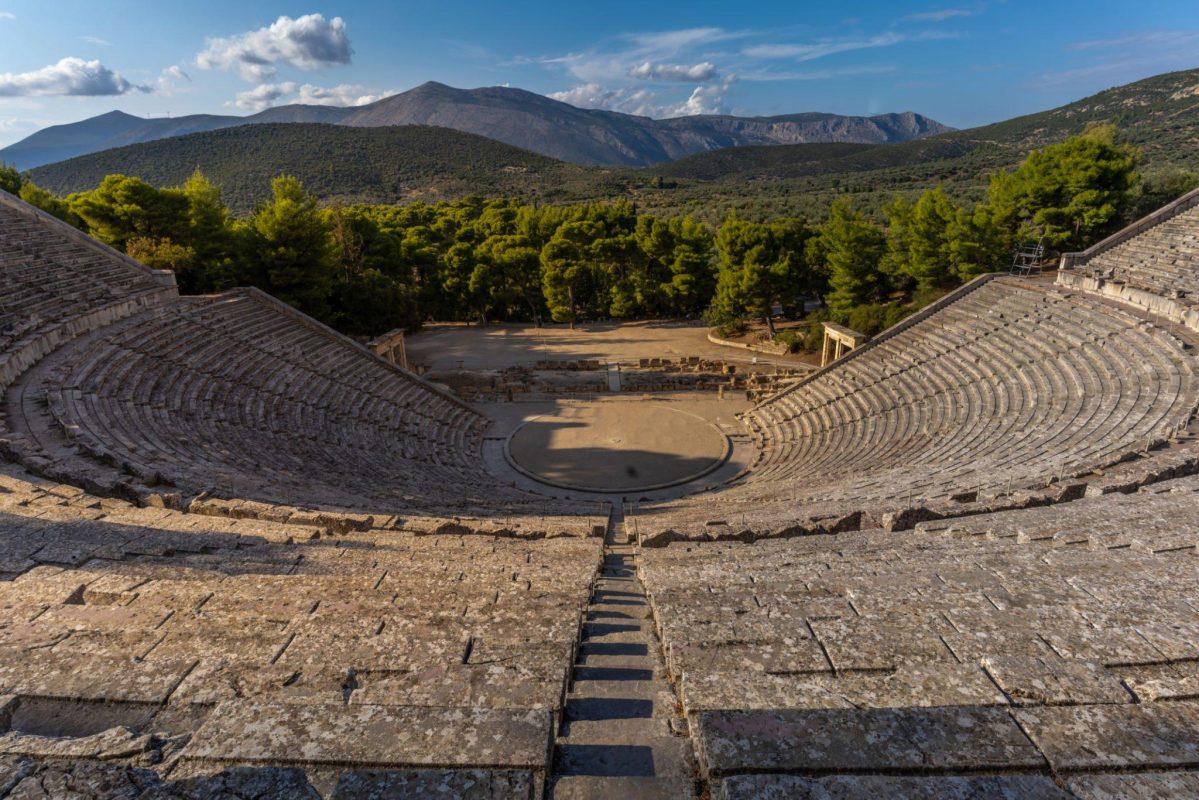 The ancient theater of Epidaurus