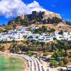 Panoramic view of Rhodes