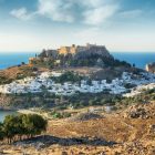 Panoramic view of Lindos