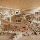 Archaeological site in Akrotiri