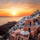 Sunset in Santorini