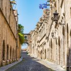 Medieval streets in Rhodes