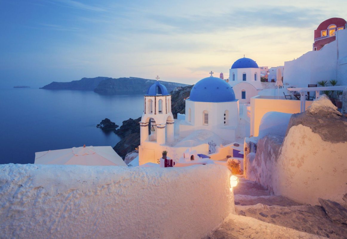 Oia in Santorini Oia in Santorini